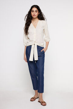 Fifty Outlet Pantalón ligth denim Azul