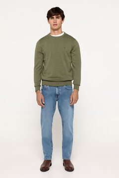 Fifty Outlet Jersey Básico Cuello caja Verde
