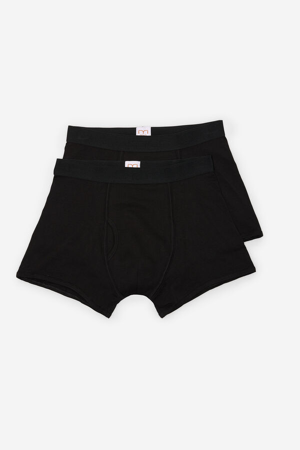 Fifty Outlet Boxer básico algodón Negro