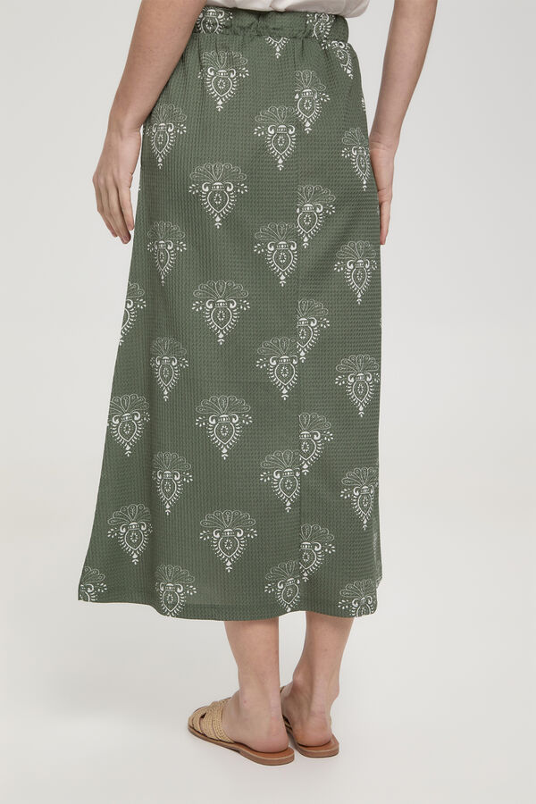 Fifty Outlet Falda midi Verde