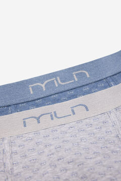 Fifty Outlet Pack de boxers print fantasía Gris