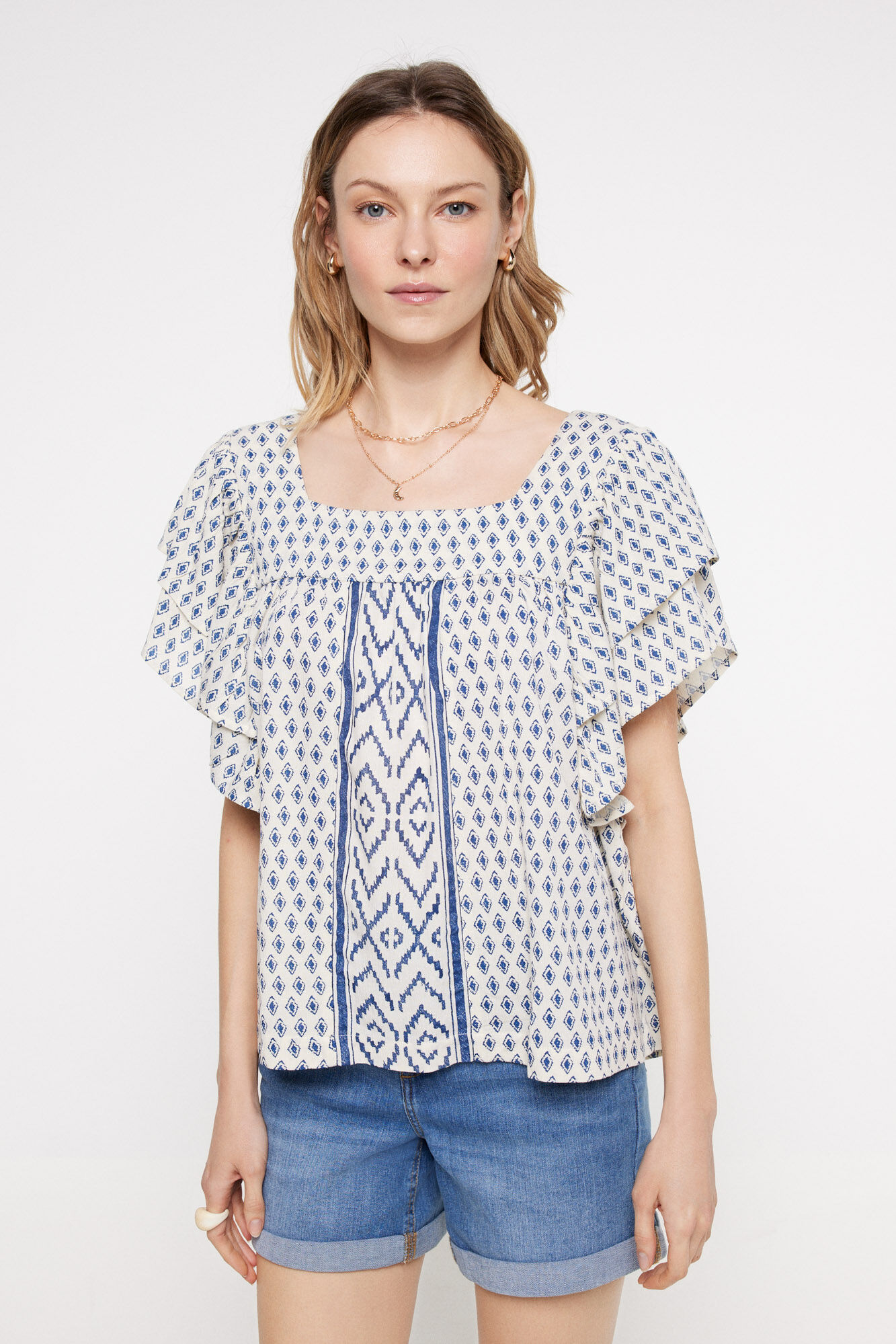 Milano Lotus blouse