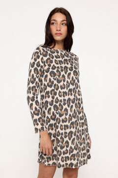 Fifty Outlet Vestido Básio natural
