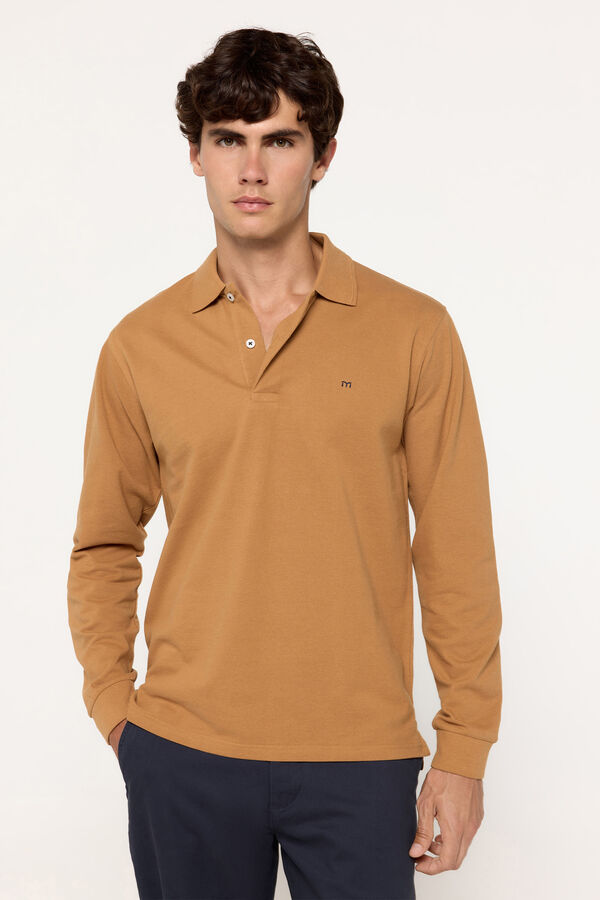 Fifty Outlet Polo manga larga Gris