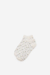 Milano Calcetines con dise&ntilde;o Beige