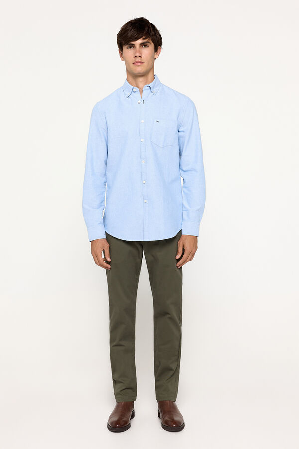 Fifty Outlet Camisa oxford lisa Azul
