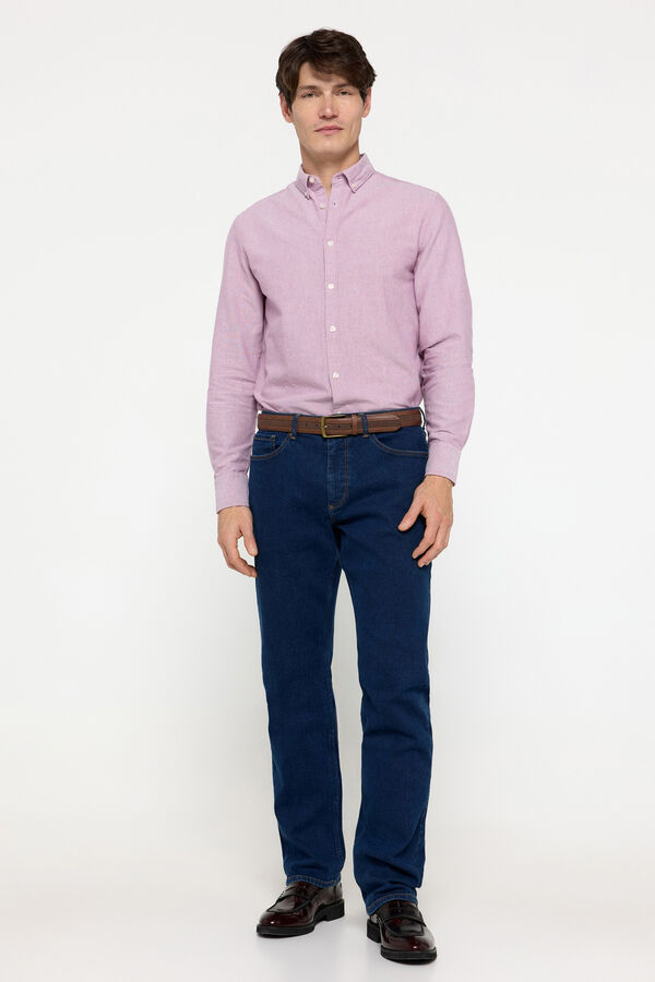 Fifty Outlet Camisa oxford lisa Morado/Lila