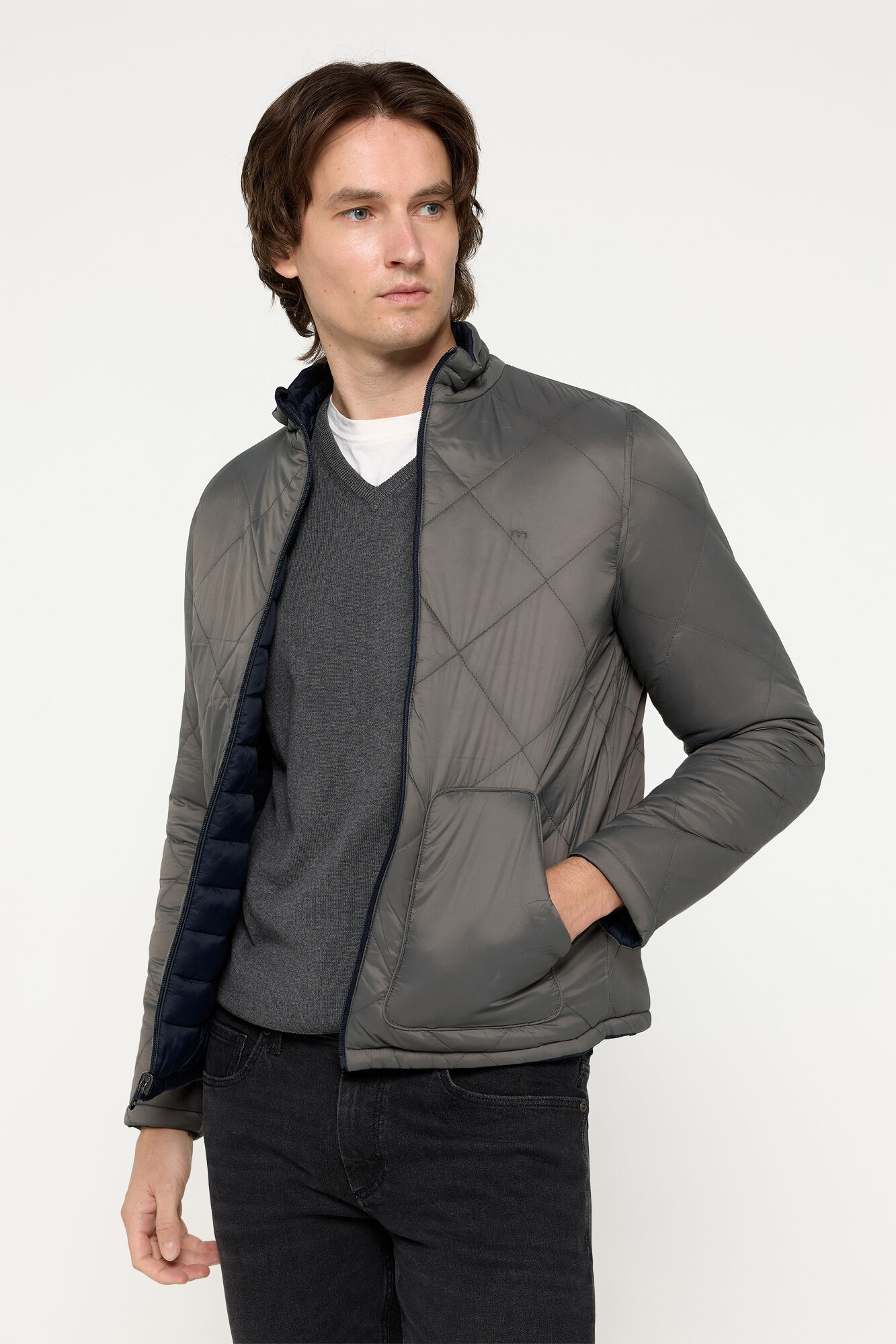 Milano Chaqueta Acolchada Reversible