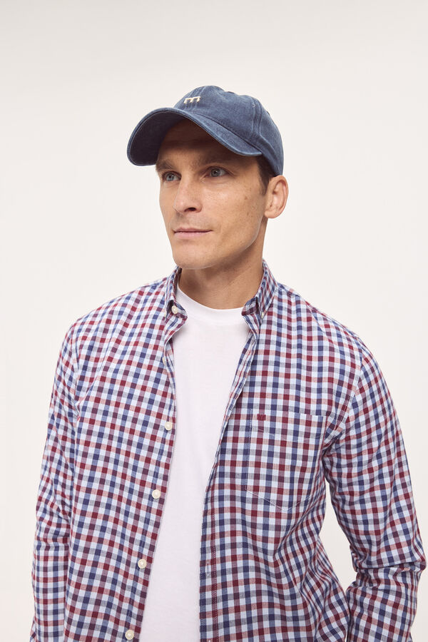 Fifty Outlet Pantalón chino slim SPF Azul