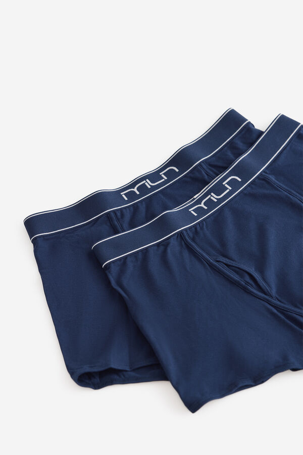 Milano Pack boxer liso Navy