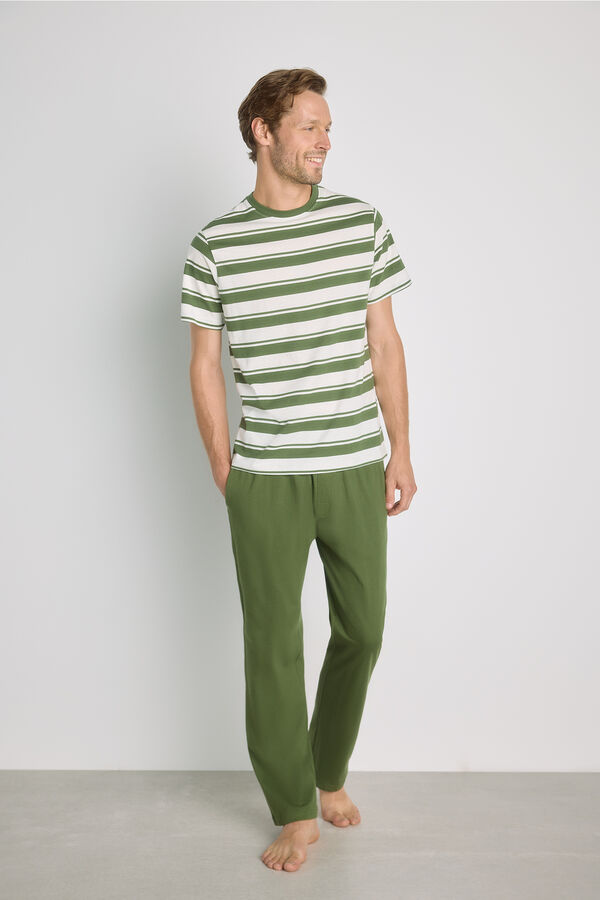 Milano Pijama de tejido Verde