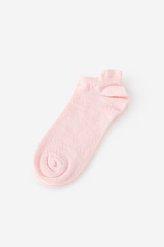 Fifty Outlet Calcetines cortos estructura Rosa