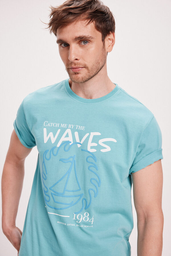 Milano Camiseta Estampada Verde