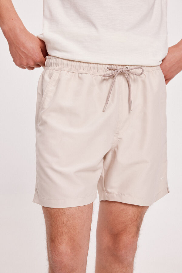 Fifty Outlet Bañador Básico Beige