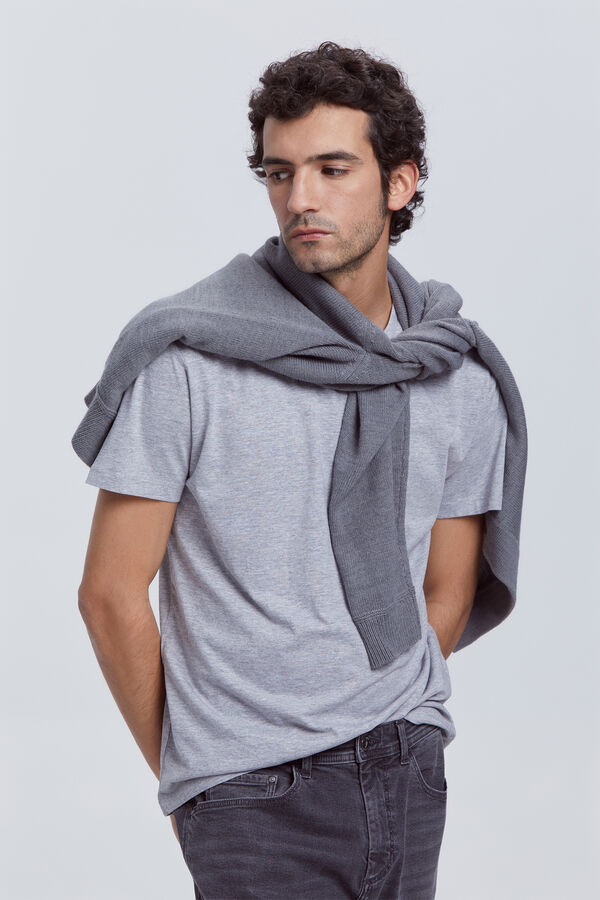 Milano Camiseta basica 100% algodón BCI Gris