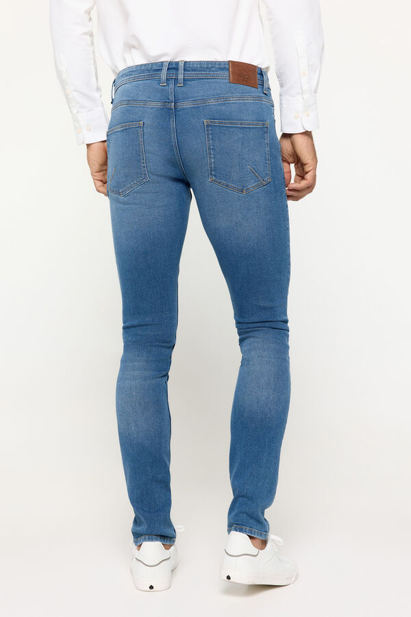 Fifty Outlet Pantalón denim skinny Azul