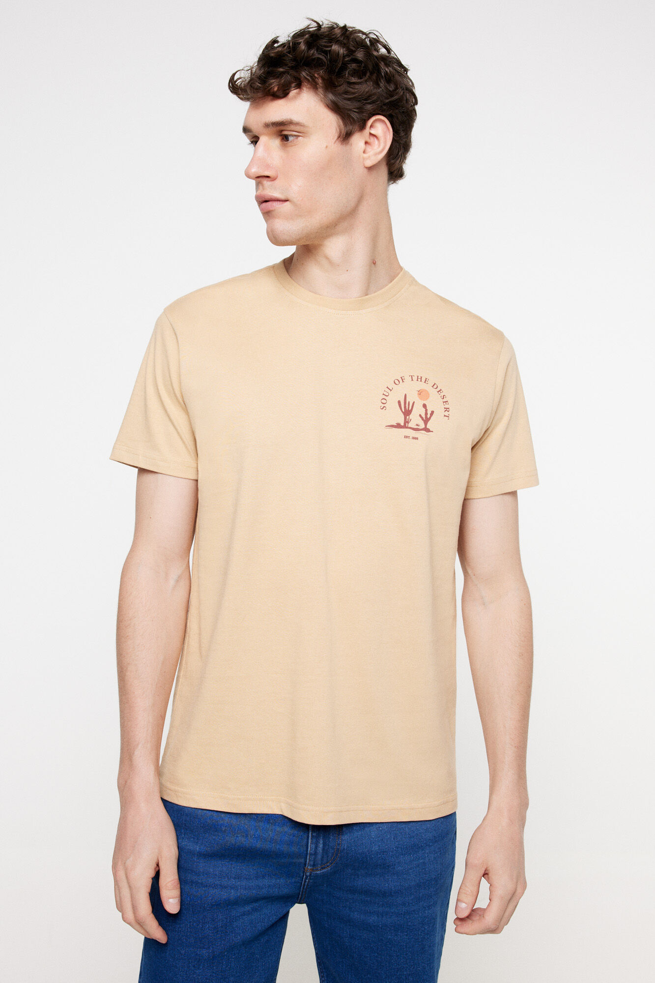 Milano Playera manga corta. 100% algod&oacute;n.