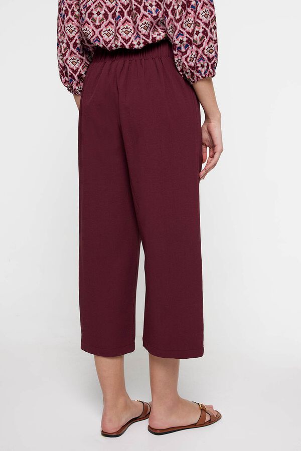 Milano Pantal&oacute;n culotte crop Vino