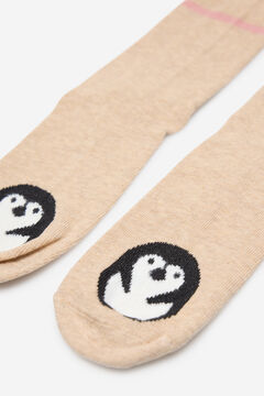 Fifty Outlet Calcetines fantasía pingüinos natural