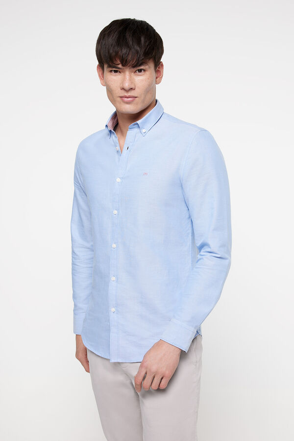 Fifty Outlet Camisa Oxford Lisa Azul