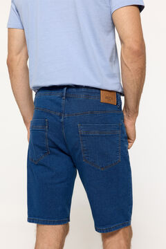 Fifty Outlet Bermuda Denim Slim. Azul Claro