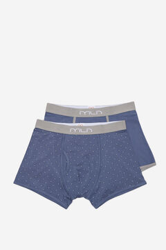 Fifty Outlet Pack de boxers print fantasía Azul