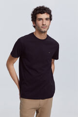 Milano Camiseta basica 100% algodón BCI Negro