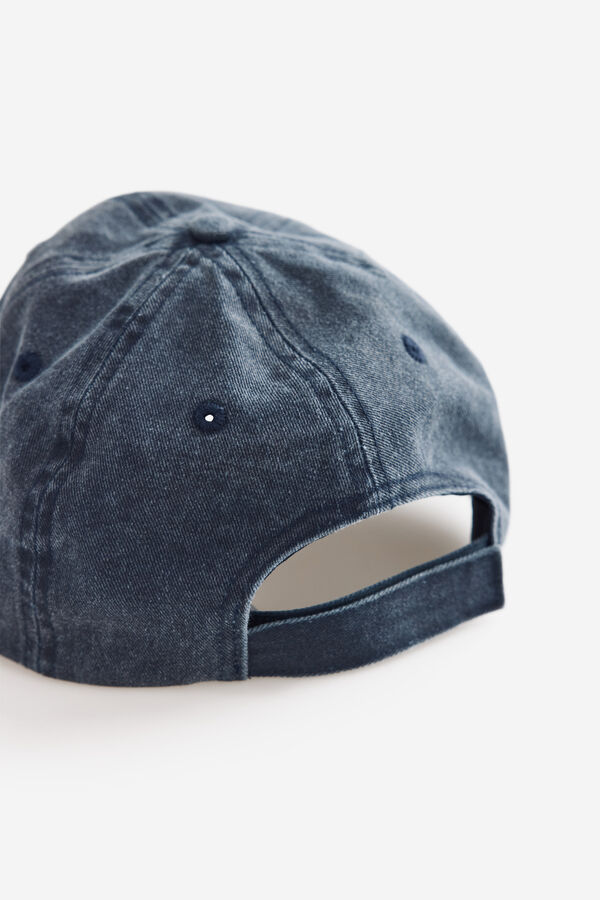 Milano Gorra de visera textil Navy