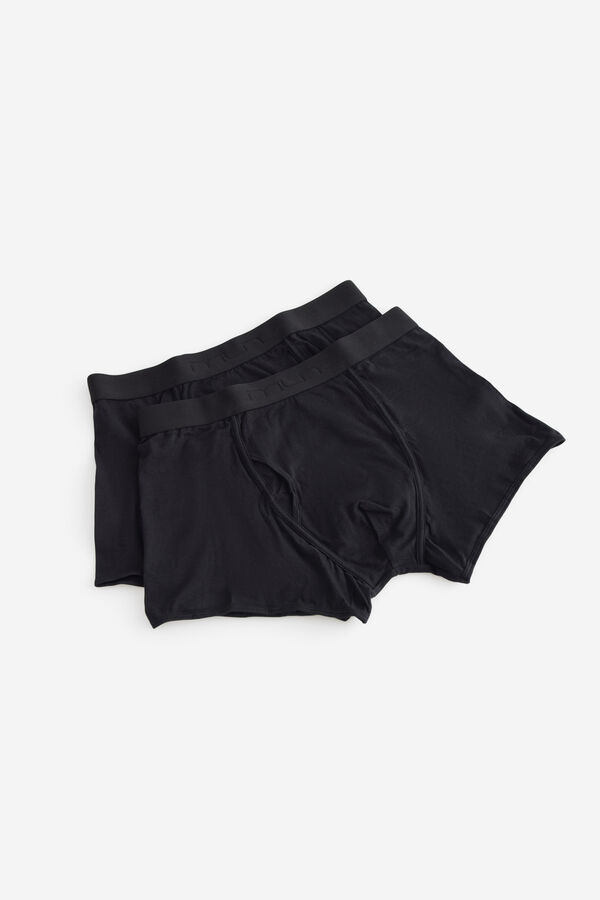 Milano Pack boxer liso Negro