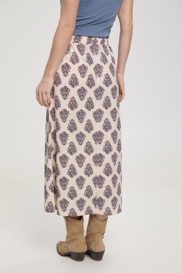 Fifty Outlet Falda midi natural