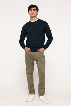 Fifty Outlet Jersey Básico Cuello caja Navy