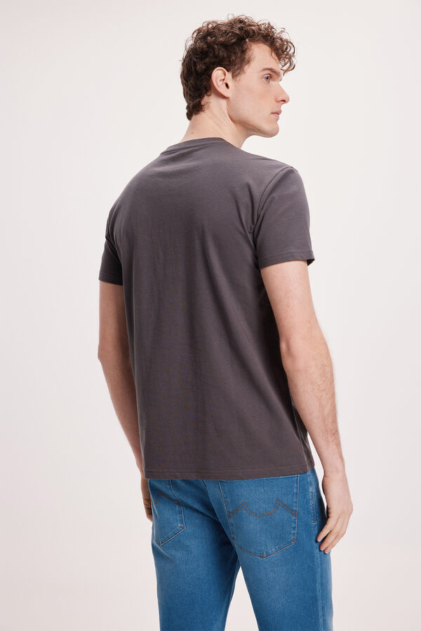 Milano Camiseta Estampada Gris