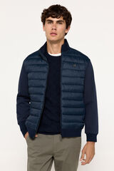 Fifty Outlet Chaqueta tejido acolchada Navy