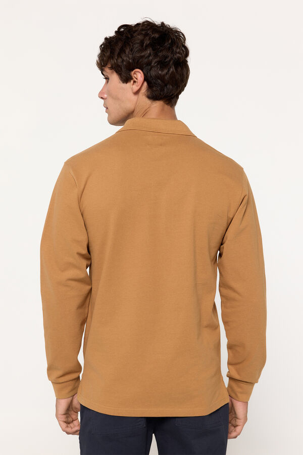 Fifty Outlet Polo manga larga Gris