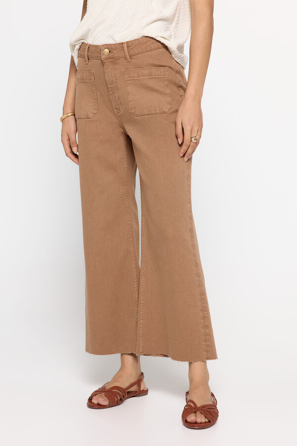 Fifty Outlet  Pantalón culotte Gris
