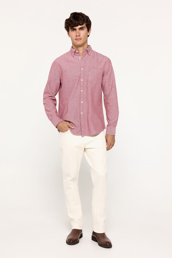 Fifty Outlet Camisa oxford lisa Rojo