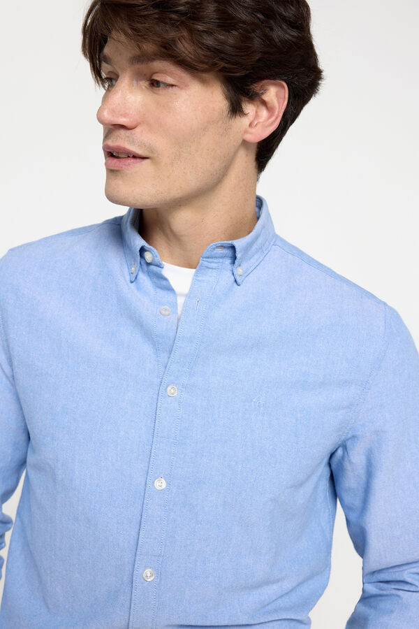 Fifty Outlet Camisa oxford lisa Azul