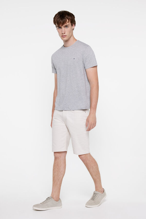 milano Playera Algod&oacute;n100% B&aacute;sica. Gris