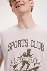 Milano Camiseta Algod&oacute;n Estampada Arena