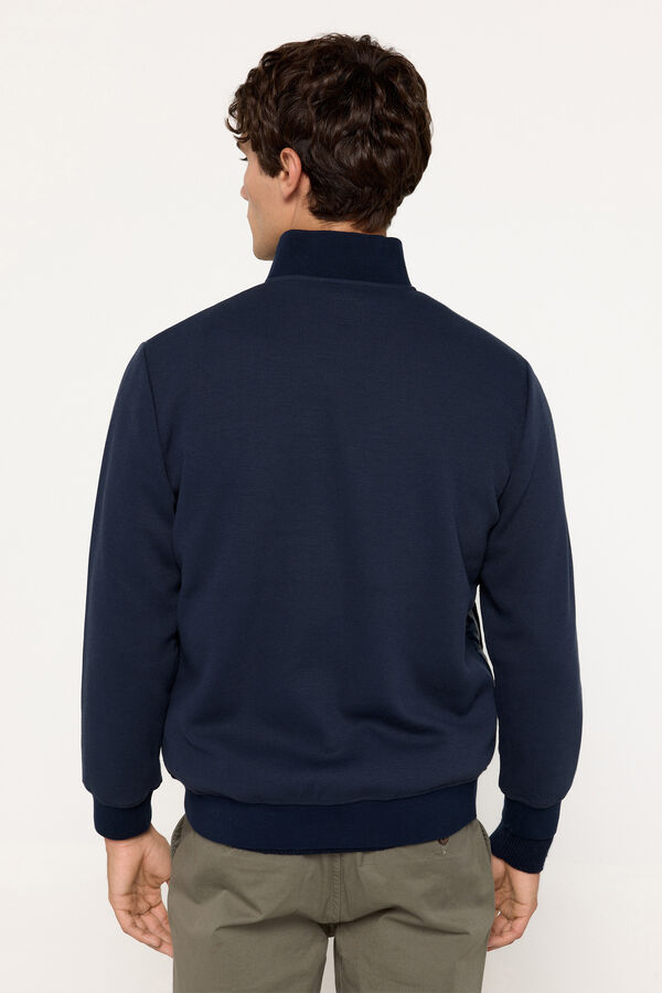 Fifty Outlet Chaqueta tejido acolchada Navy