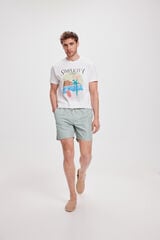 Fifty Outlet Bañador Básico Kaki Claro