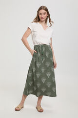 Fifty Outlet Falda midi Verde