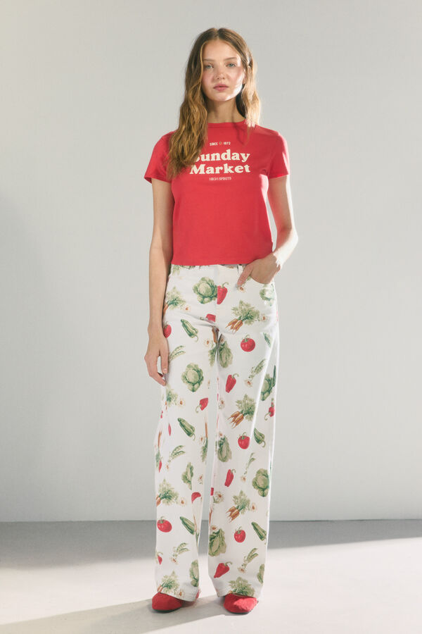 High Spirits Camisa Rouge rojo