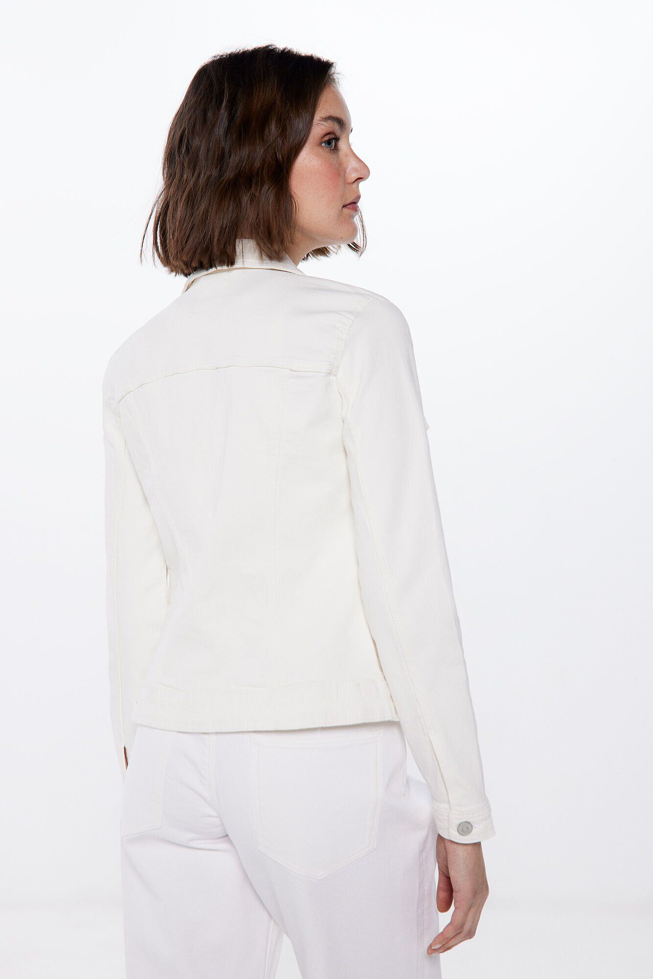 Chamarra denim color Chamarras de mujer WomenSecret MX
