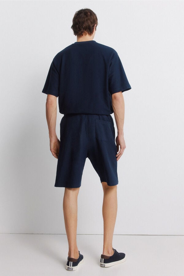 Springfield Bermudas de felpa azulado