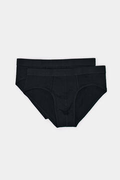 Springfield Pack 2 slips básicos negro