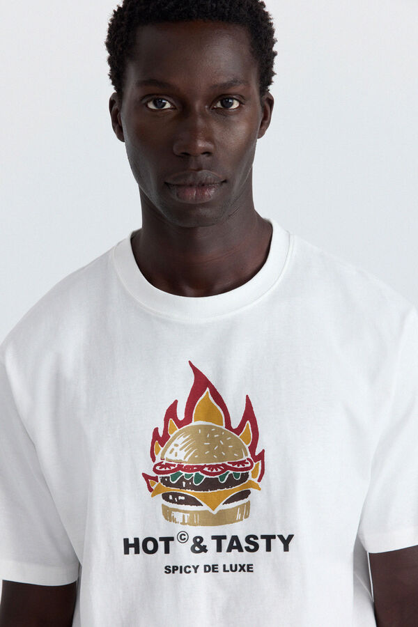 Springfield Playera hot & tasty marfil