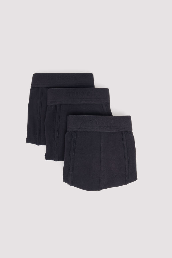 Springfield Pack 3 bóxers básicos negro