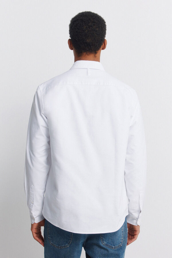 Springfield Camisa oxford sin arrugas natural