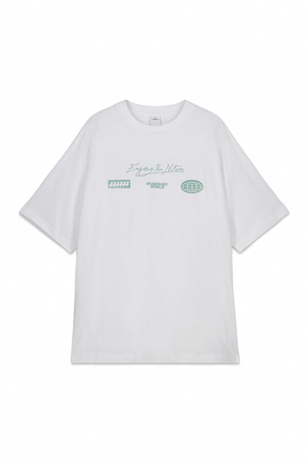 Springfield Playera con logo natural